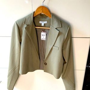 Cropped jacket brand new with tags